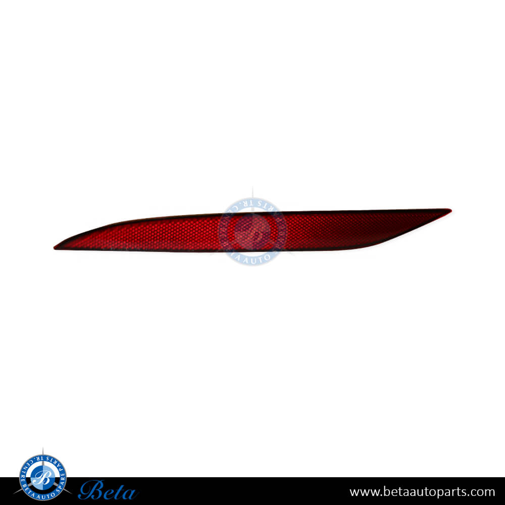 Left Side Rear Bumper Reflector for Tesla Model X 2015-2021 models, Part Number 1034342-00-C Left Side Rear Bumper Reflector for Tesla Model X 2015-2021 models, Part Number 1034342-00-C
